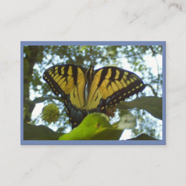 Tarjeta De Visita Monarca amarillo sunshine (Anverso)