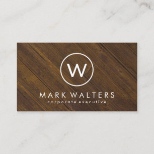 Tarjeta De Visita Monograma