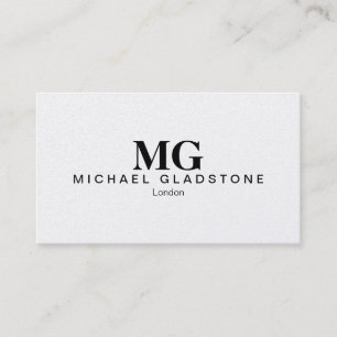 Tarjeta De Visita Monograma