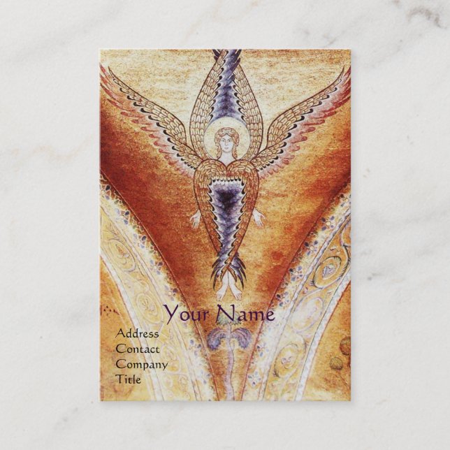 Tarjeta De Visita Monograma ANGEL MOSAICO (Anverso)