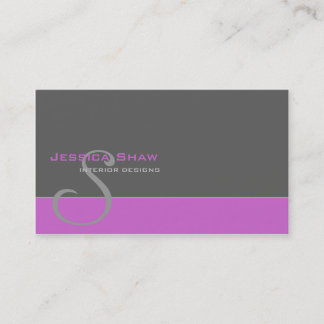 Tarjeta De Visita Monograma de encargo 3