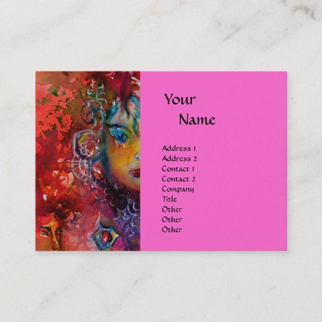 Tarjeta De Visita Monograma de EXCALIBUR (Anverso)