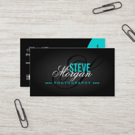 Tarjeta De Visita Monograma de la fotografía