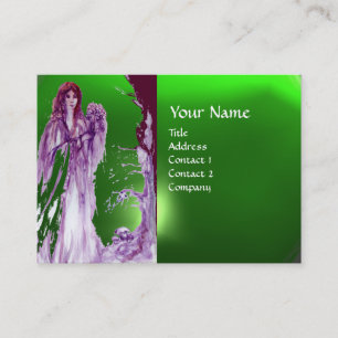 TARJETA DE VISITA MONOGRAMA DE LA REINA GUINEVERE