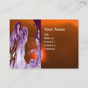 TARJETA DE VISITA MONOGRAMA DE LA REINA GUINEVERE