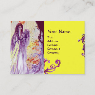TARJETA DE VISITA MONOGRAMA DE LA REINA GUINEVERE