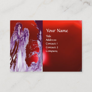TARJETA DE VISITA MONOGRAMA DE LA REINA GUINEVERE