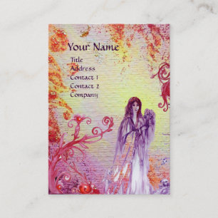 TARJETA DE VISITA MONOGRAMA DE LA REINA GUINEVERE
