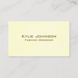 Tarjeta De Visita Monograma en nube simple y elegante personalizado
