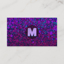 Tarjeta De Visita Monograma moderno