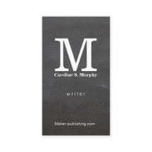 Monograma moderno (pizarra)