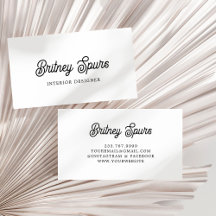 Monograma y nombre personalizados de blanco negro