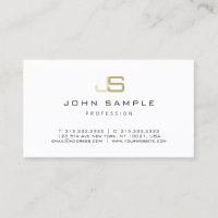 Monogramado Moderno Profesional Elegante Simple
