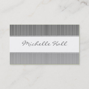 Tarjeta De Visita Monotone simple