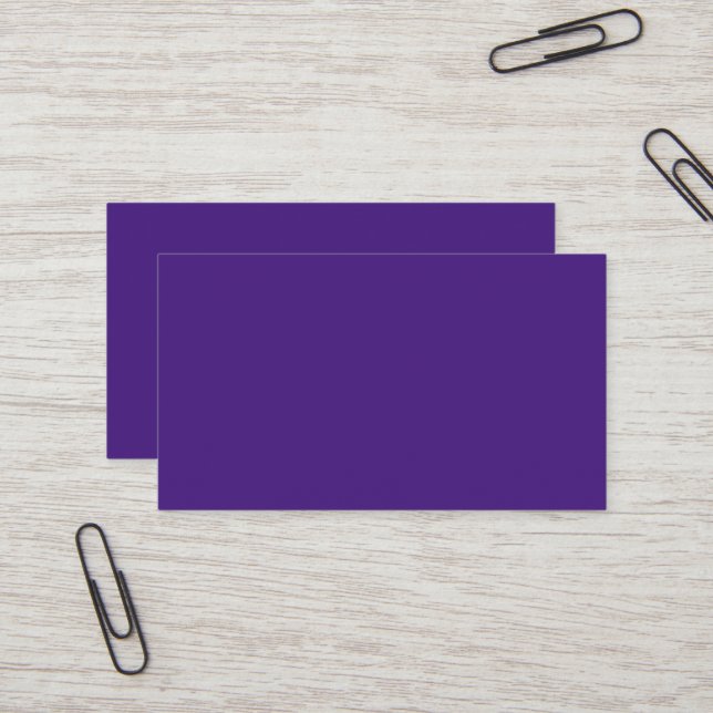 Tarjeta De Visita Monster Purple Standard Business Card (Anverso/Reverso In Situ)