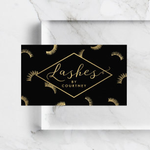 Tarjeta De Visita Montones de lápices patrón de latigazos Salon negr