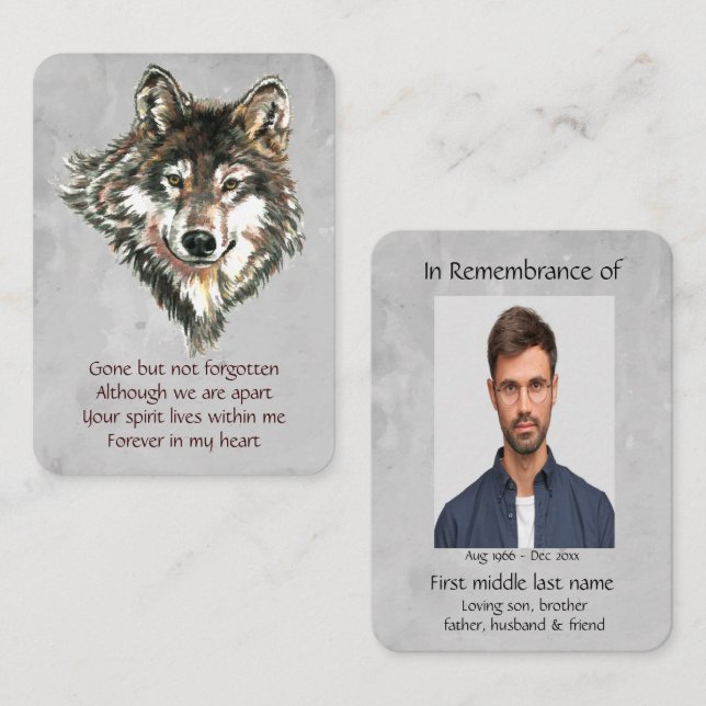 Tarjeta De Visita Monumento a Pocket Keepsake para los fanáticos de  (Anverso / Reverso)