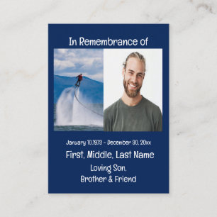 Tarjeta De Visita Monumento al Skateboarding Keepsake