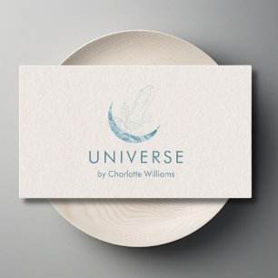 Tarjeta De Visita Moon Crystal Energy Healer