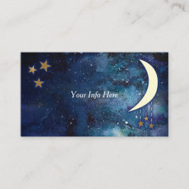 Tarjeta de visita Moon & Stars