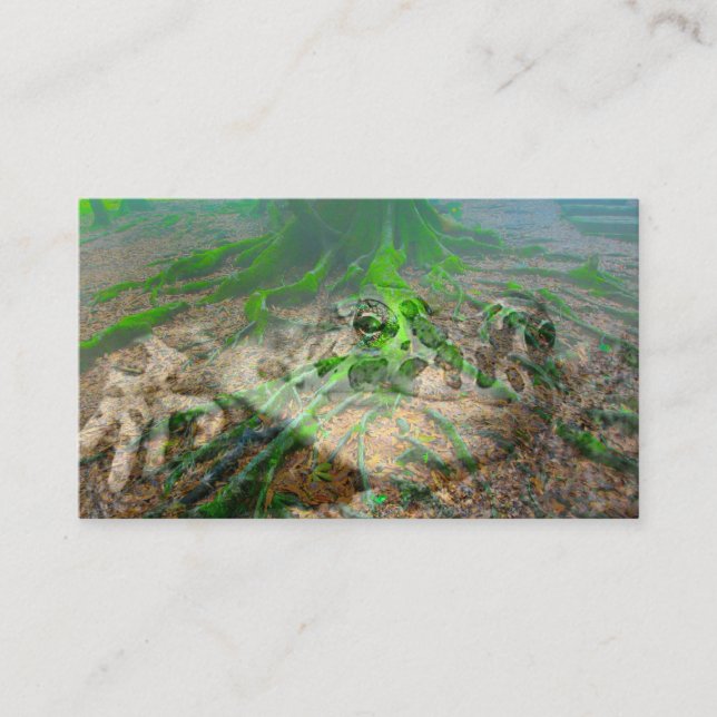 Tarjeta De Visita Mossy Frog (Anverso)