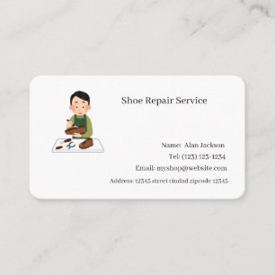 Tarjeta De Visita Mostrar servicios de reparación