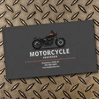 Tarjeta De Visita Motocicleta