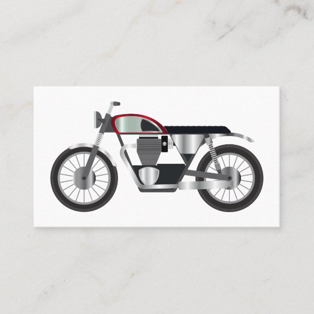 Tarjeta De Visita Motocicleta (Anverso)
