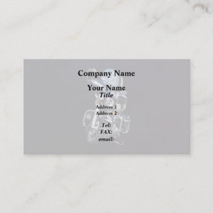 Tarjeta De Visita Motocicleta del sheriff