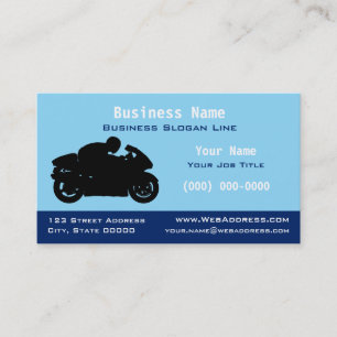 Tarjeta De Visita Motocicleta deportiva personalizada / Motocicleta 