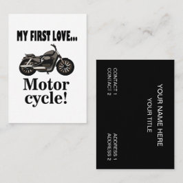 Tarjeta De Visita Motocicleta Mechanic Repair Service Motorcycle Mot