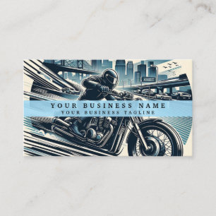 Tarjeta De Visita Motociclismo moderno
