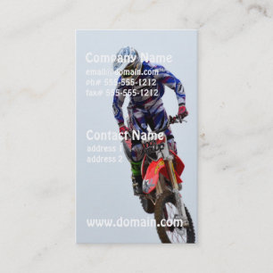 Tarjeta De Visita Motocrós