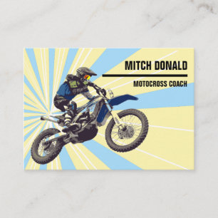 Tarjeta De Visita Motocross