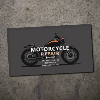 Tarjeta De Visita Motorcycle Repair