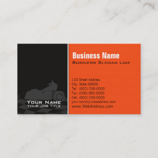 Tarjeta De Visita Motorcycle Shop, Bike Sales & Service Contact