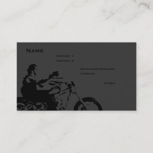 Tarjeta De Visita Motorista
