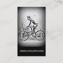 Tarjeta De Visita Moviendo encendido l ciclo monocromático del