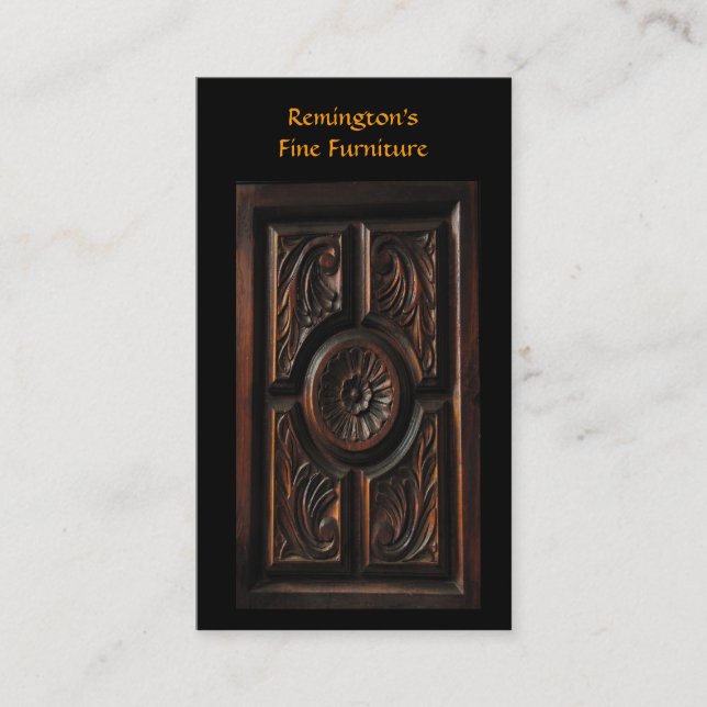 Tarjeta De Visita Muebles (Anverso)