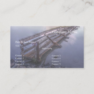 Tarjeta De Visita Muelle colapsado