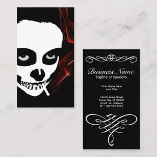 Tarjeta De Visita muerte intoxicante