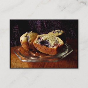 Tarjeta De Visita Muffins de arándano ATC