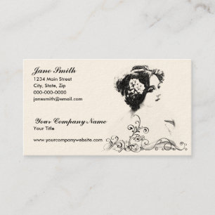 Tarjeta De Visita Mujer del Victorian