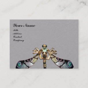 Tarjeta De Visita MUJER FANTASÍA JEWEL Gray Blanco