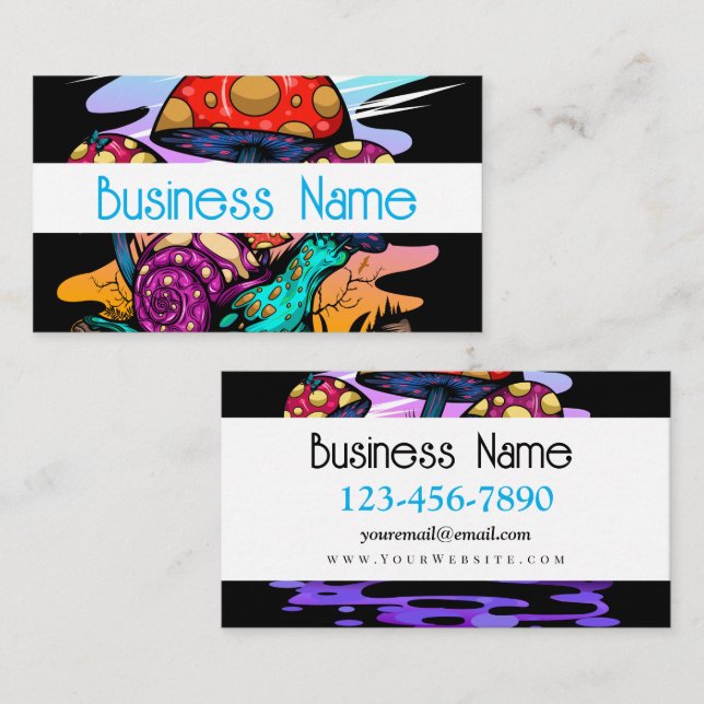 Tarjeta De Visita Mundo Del Color (Anverso / Reverso)