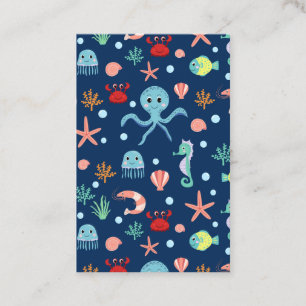 Tarjeta De Visita Mundo del Mar