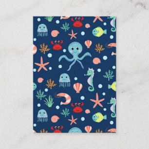 Tarjeta De Visita Mundo del Mar