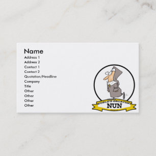 TARJETA DE VISITA MUNDO MAYOR PERSONALIZADO NUN