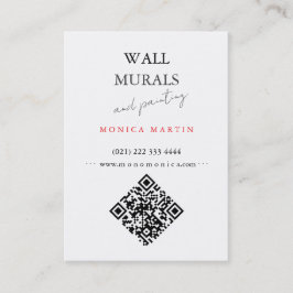 Tarjeta De Visita Mural Painter 