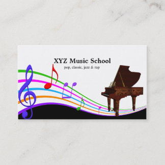 Tarjeta De Visita Música
